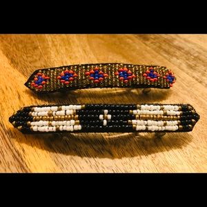 Seed Bead Urban Outfitters Hair Barrettes
